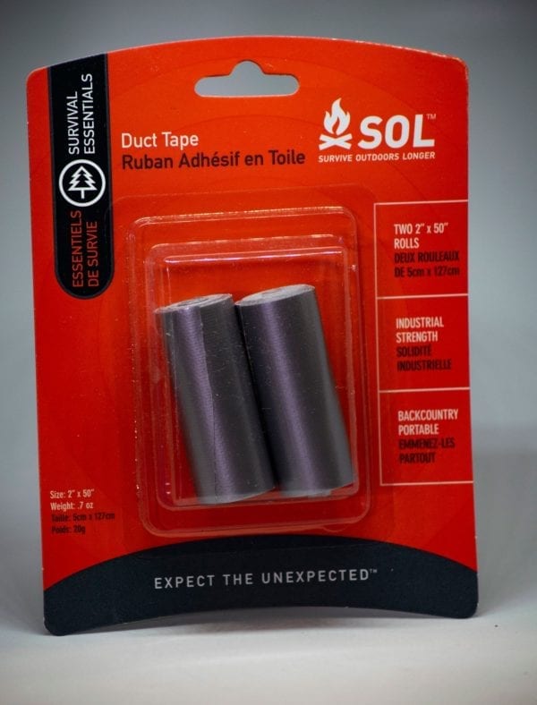 Mini Duct Tape Rolls - for Camping, Travel, Medical, Etc - 3-Pack