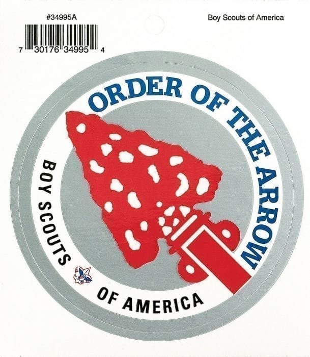 Order Of The Arrow Logo Vinyl Car Decal 