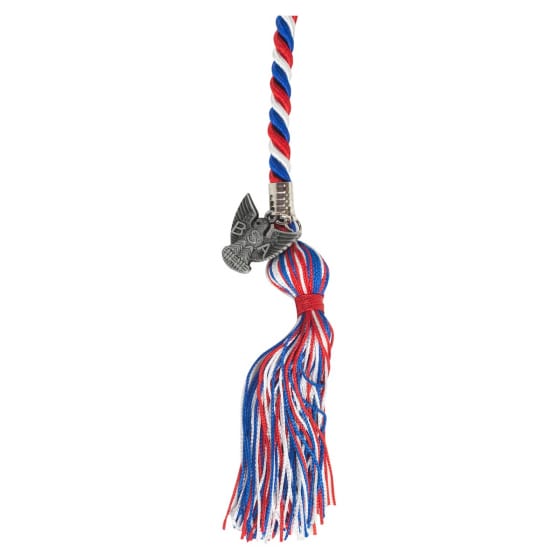 Red Class of 2019 White Eagle Scout Graduation Honor Cord Blue 