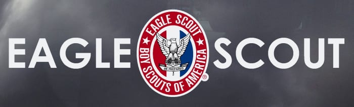 BOY SCOUT OFFICIAL COLLECTORS PROUD EAGLE SCOUT BUMPER STICKER FOR MOM DADS CAR