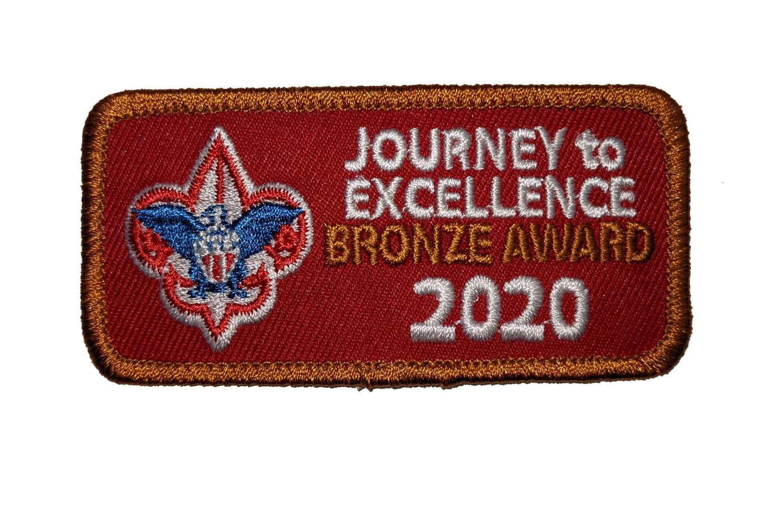 where to put journey to excellence patch