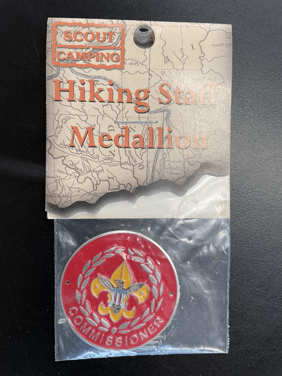 Mint in Pkg! First Class Rank  Hiking Stick Medallion 