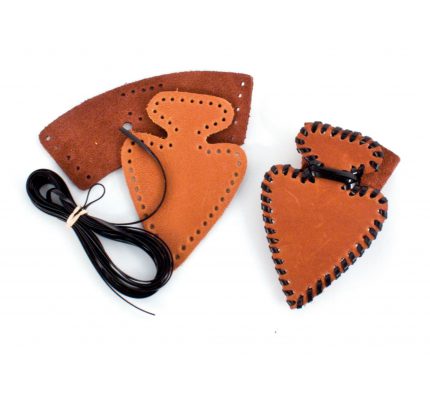 Arrowhead Neckerchief Slide Leather Craft Kit, 8pk - BSA CAC Scout